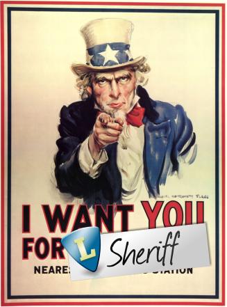 I Want You For Sheriff