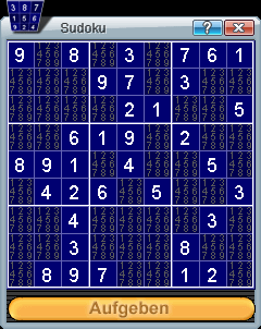 Sudoku Spielfeld