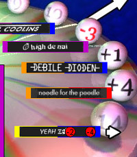 Kugeln einsetzen